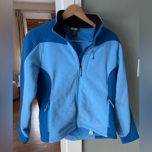 L.L. Bean Women’s Vibrant Blue Polartec Fleece Jacket - Size M